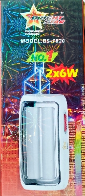 Picture of 12W Bright Tube Rechargeable Light - Multicolor