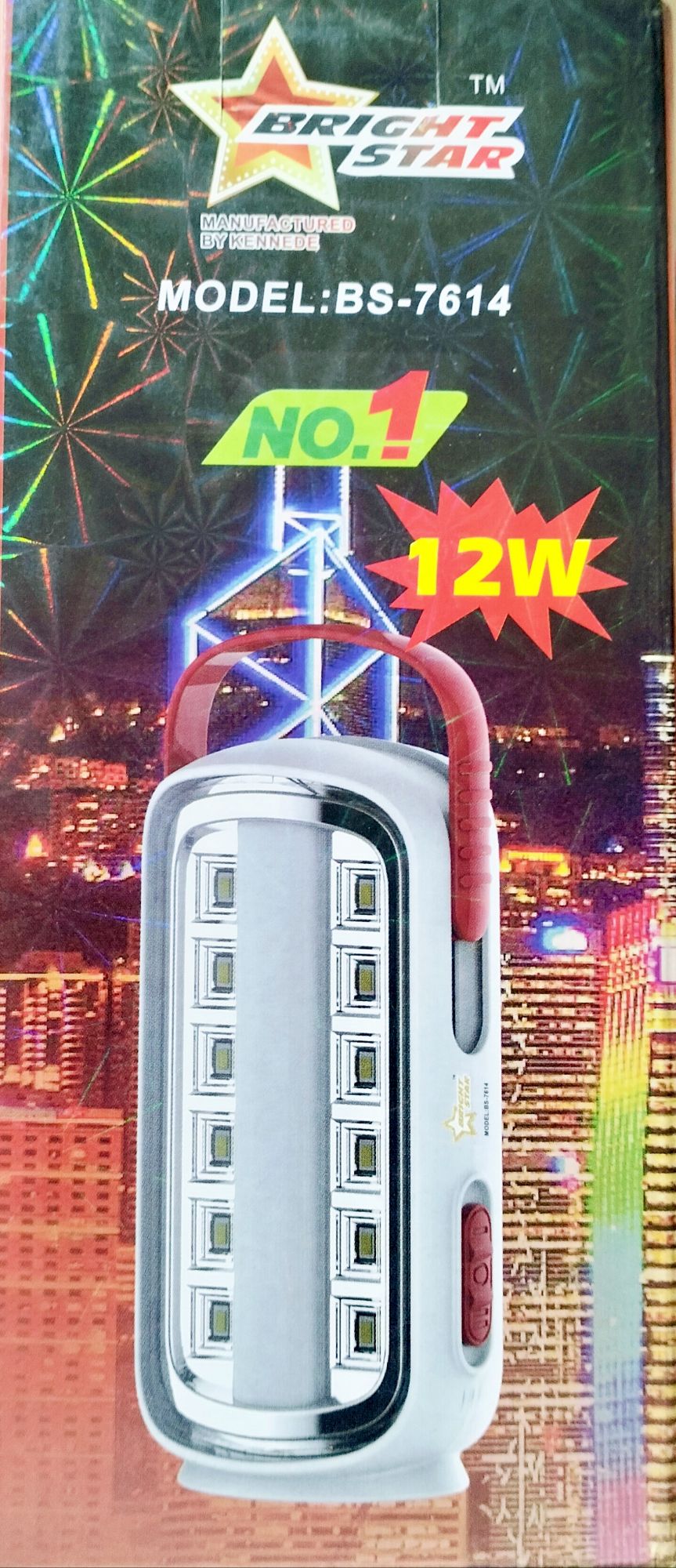 Picture of 12W LED and Tube rechargeable light - Multicolor