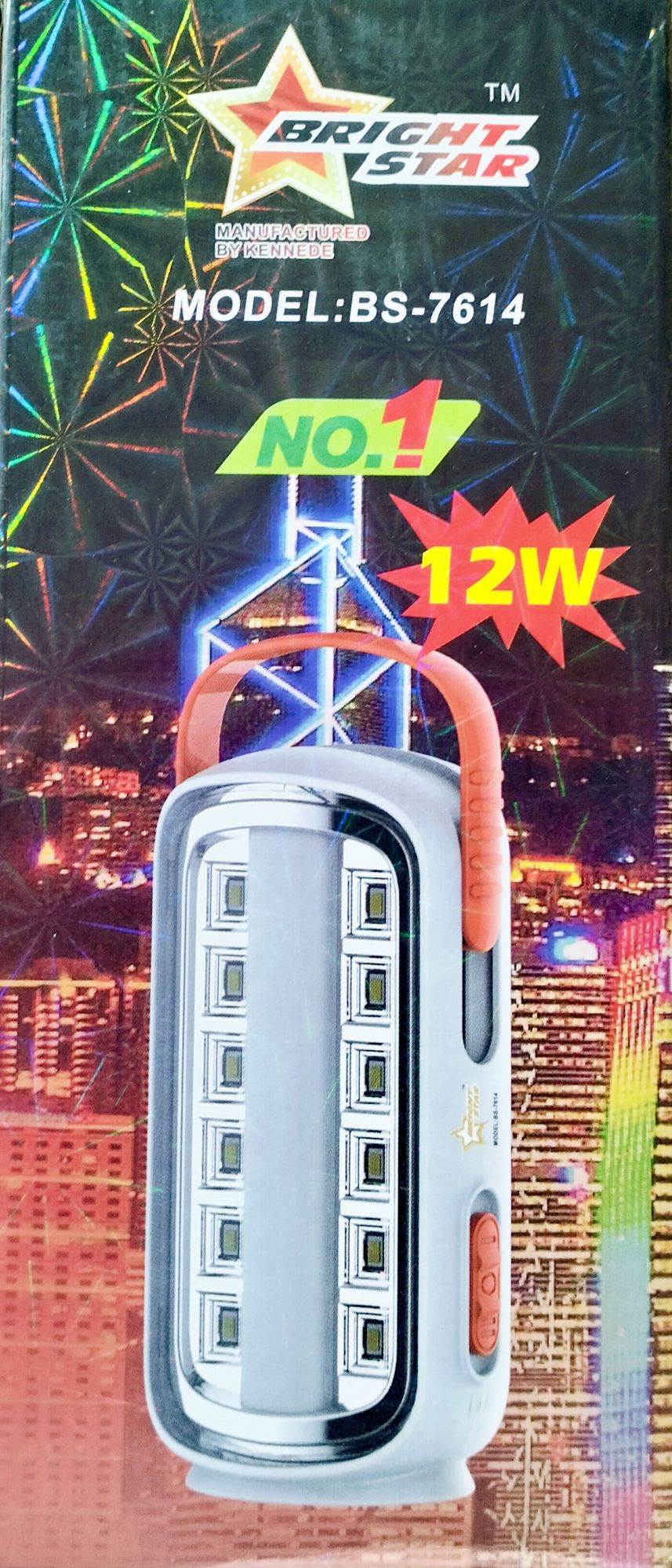 Picture of 12W LED and Tube rechargeable light - Multicolor