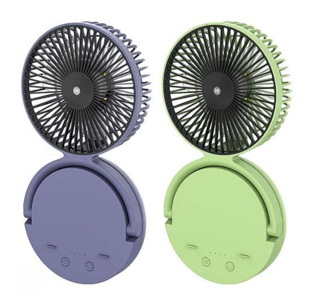 Picture of Folding Desktop Portable Rechargeable Moving Fan