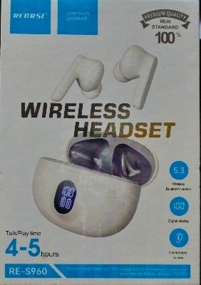Picture of RECRSI RE-S960 Wireless headset Digital Display - Multicolor