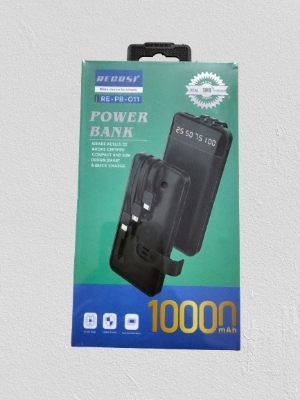 Picture of RECRSI RE-PB011 Power Bank 10000mAh- Black
