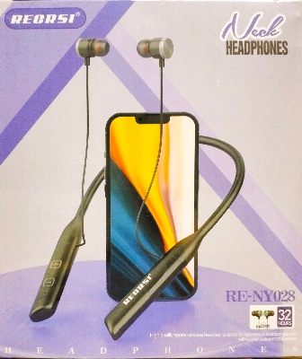 Picture of Wireless Neck Headphones With Super Waterproof Function