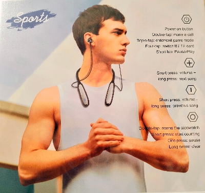 Picture of RECRSI NY049 Sports Sound porte free bluetooth headset