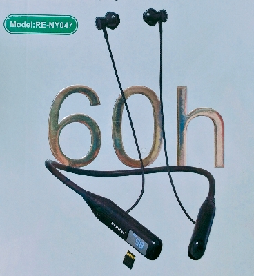 Picture of RECRSI RE-NY047 Sport Bluetooth Headset with TF-SD Card Support