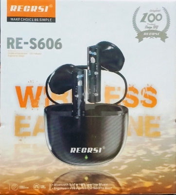 Picture of RECRSI RE-S606 Touch Wireless Earphone - Multicolor