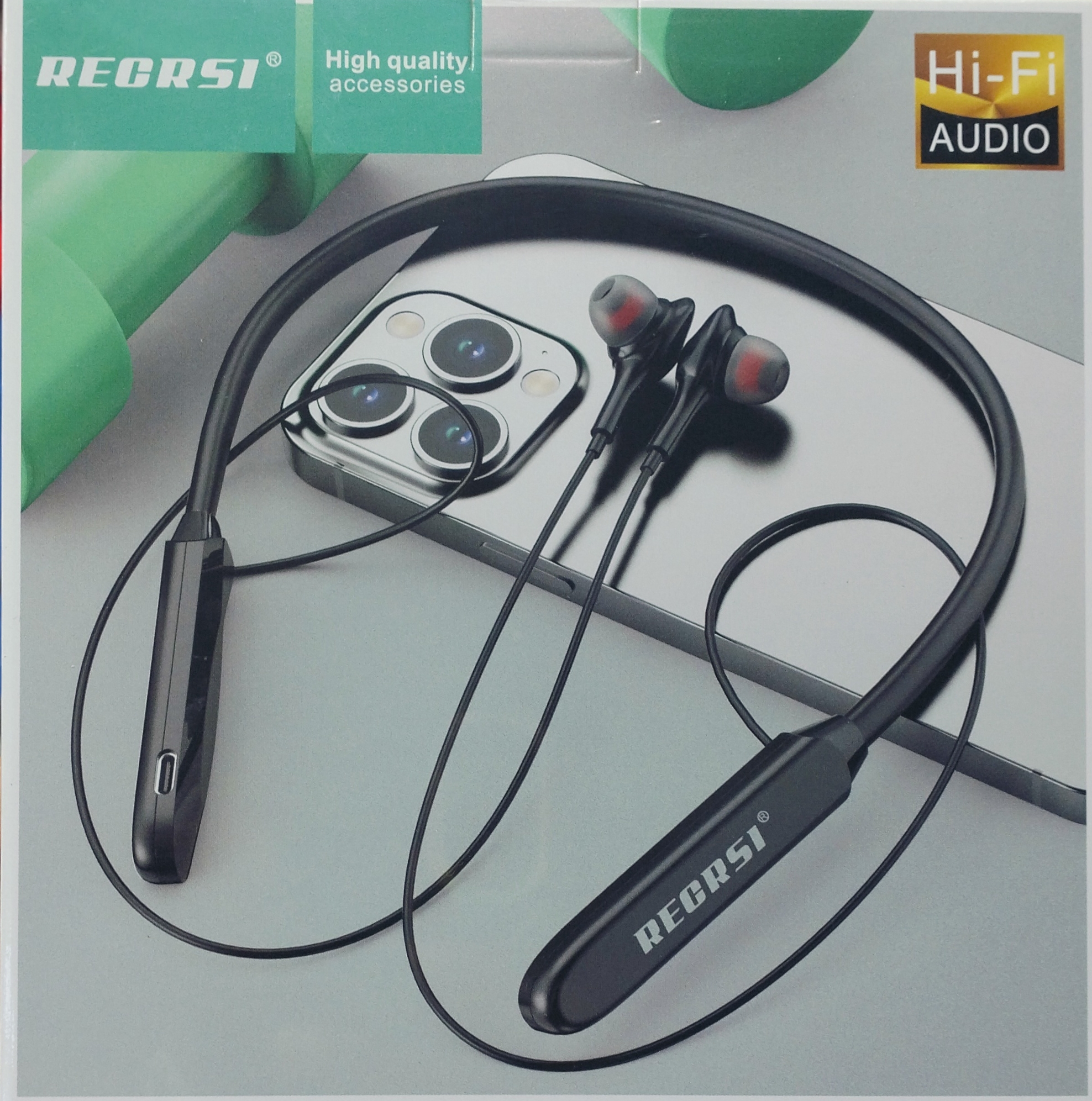Picture of Wireless Sports Neckband and Comfortable to wear Earphone