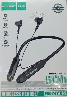 Picture of Wireless Sports Neckband and Comfortable to wear Earphone