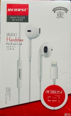 Picture of Recrsi EP-ORG IP 14 Stereo Handsfree Headphone - White