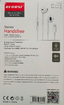 Picture of Recrsi EP-ORG IP 14 Stereo Handsfree Headphone - White