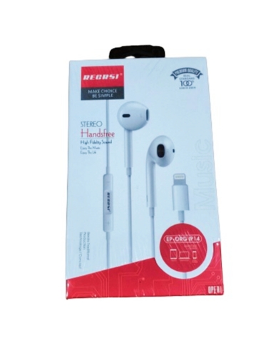 Picture of Recrsi EP-ORG IP 14 Stereo Handsfree Headphone - White