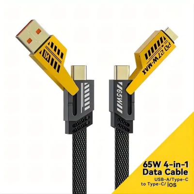 Picture of RECRSI 65W 4 in 1 fast Charging Data Cable