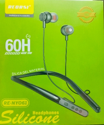 Picture of RECRSI RE-NY061 Silica Gel Material 60H Bluetooth Neckband - Multicolor