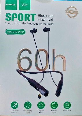 Picture of RECRSI NY047 60h Sport Bluetooth Neck-band