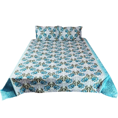 Picture of Double Bed Sheet with Two Pillow Covers