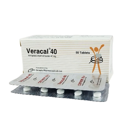 Picture of Veracal 40mg Tablet