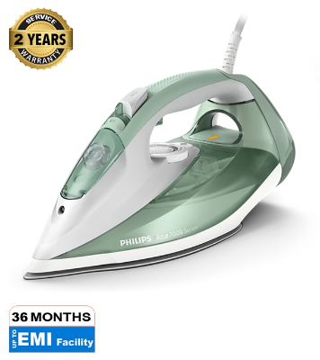Buy Philips 7000 Series 2600W HV Steam Iron, SteamGlide Plus Soleplate, 220g Steam Boost Desert Green (DST7012/76) at Best Price In Bangladesh
