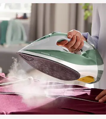 Buy Philips 7000 Series 2600W HV Steam Iron, SteamGlide Plus Soleplate, 220g Steam Boost Desert Green (DST7012/76) at Best Price In Bangladesh
