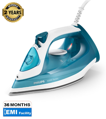 Buy Philips 3000 series 2100W Steam Iron Ceramic Soleplate Blue (DST3011/20) Blue at Best Price In Bangladesh