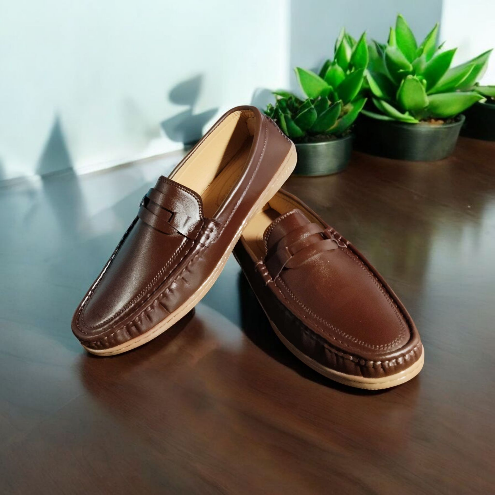 Buy Kites Chocolate loafer for men(china pu leather, crape sole) at Best Price in Bangladesh