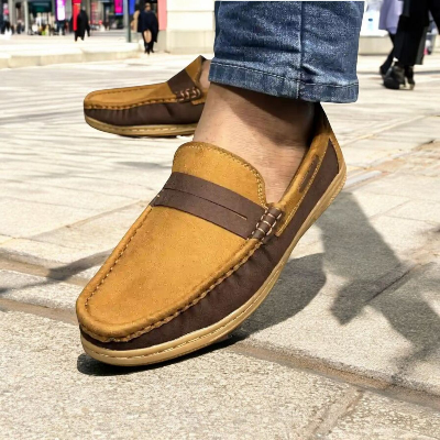 Buy Kites Suede Coffe loafer for men(china Suede leather, crape sole) at Best Price in Bangladesh