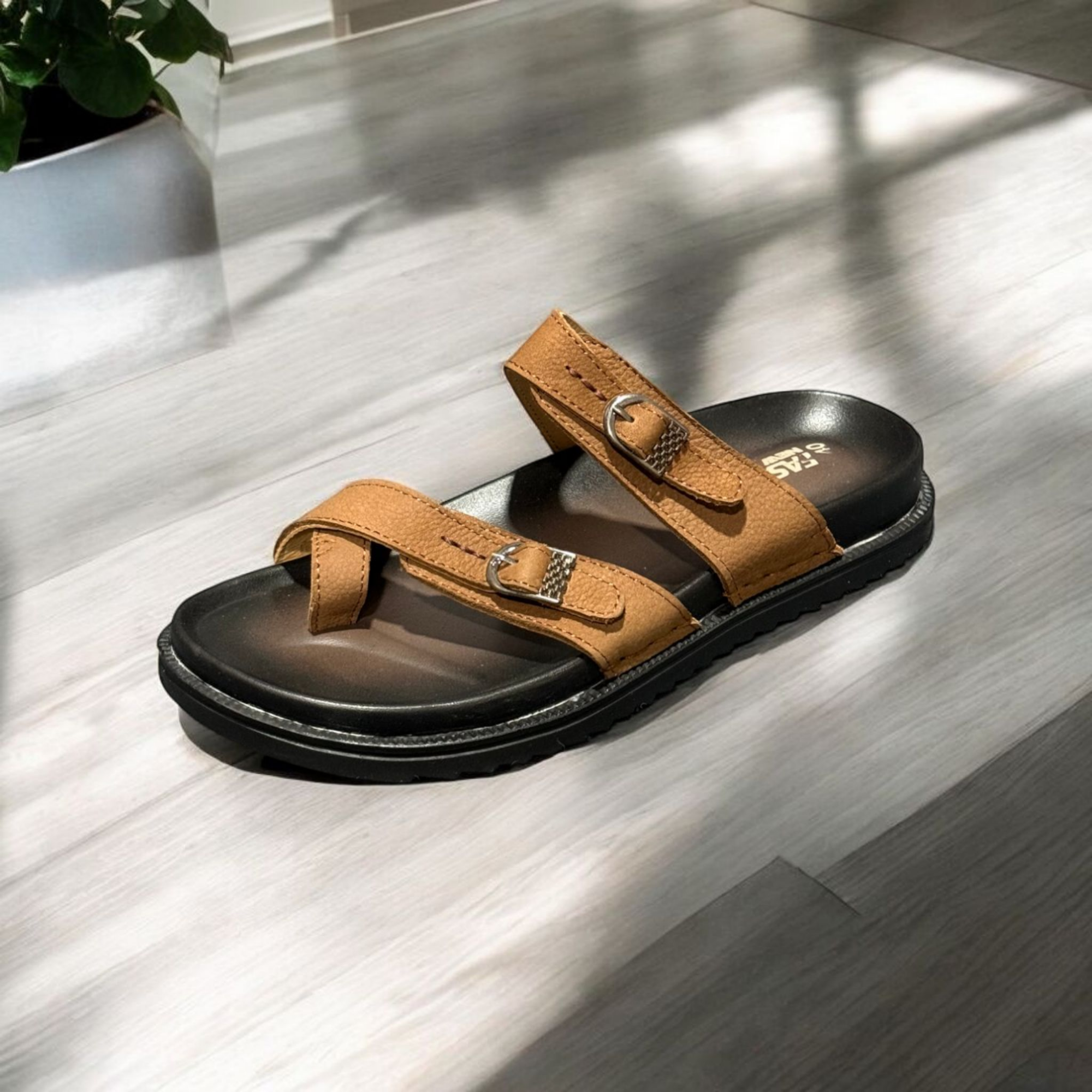 Buy Kites Chocolate leather Sandal for men(orginal leather, Rubber sole) at Best Price in Bangladesh