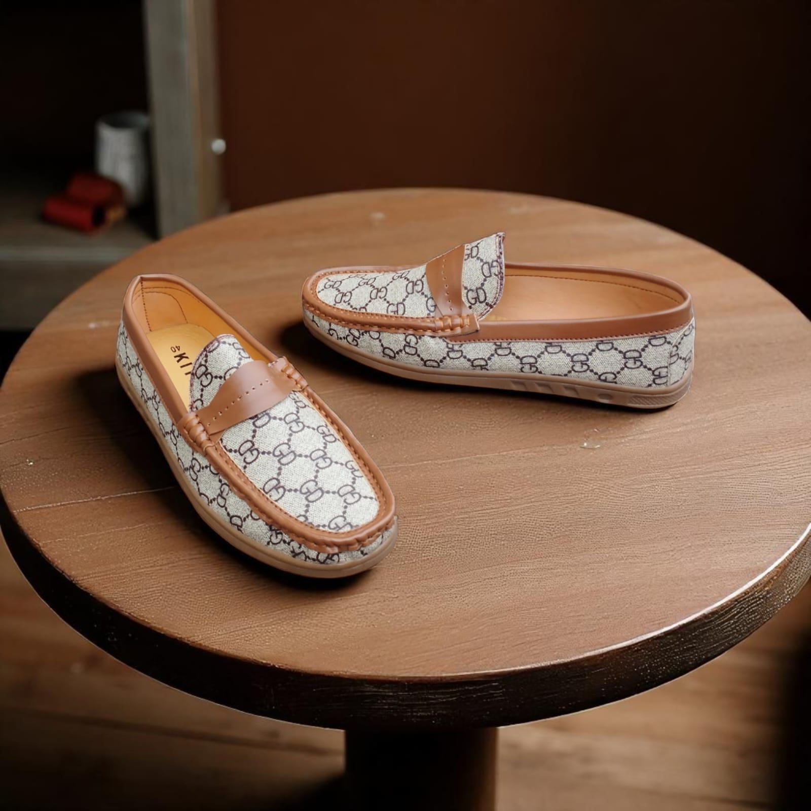 Buy Kites Coffe loafer for men(china pu leather, crape sole) at Best Price in Bangladesh