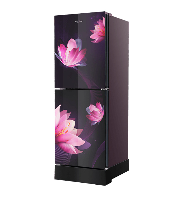 Buy Whirlpool 236 Liter Fresh Magic Pro Glass Door Florina Red at Best Price In Bangladesh	