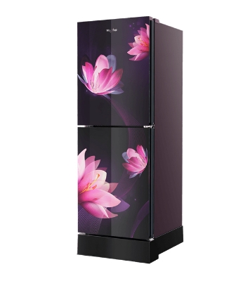 Buy Whirlpool 236 Liter Fresh Magic Pro Glass Door Florina Red at Best Price In Bangladesh	