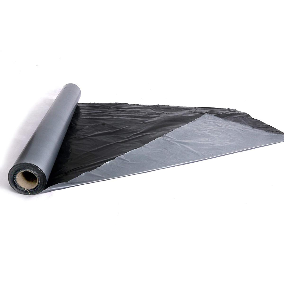 Picture of মালচিং পেপার#Malching Paper (৪ ফুট  চওড়া বাই ২০০ ফুট লম্বা ) কালো + সিলভার