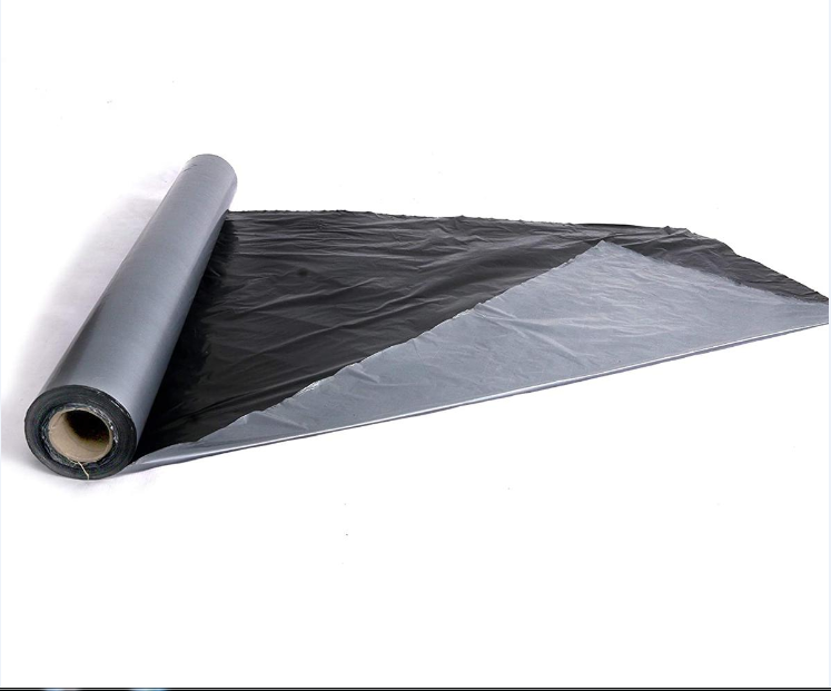 Picture of মালচিং পেপার#Malching Paper (৪ ফুট  চওড়া বাই ৩০০ ফুট লম্বা ) কালো + সিলভার
