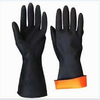 Picture of Rubber Gloves 1 Pair (Same As Picture) - Gardening Tools