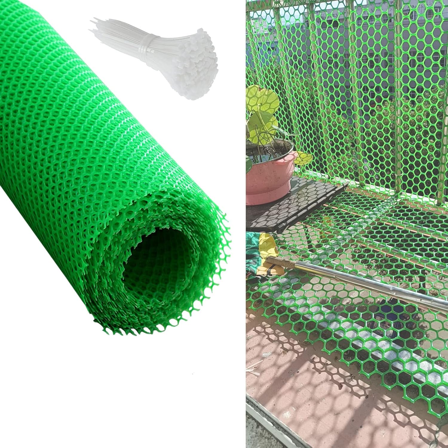 Picture of Pvc barricade netting (2Fit By 12Fit) Same as Pic