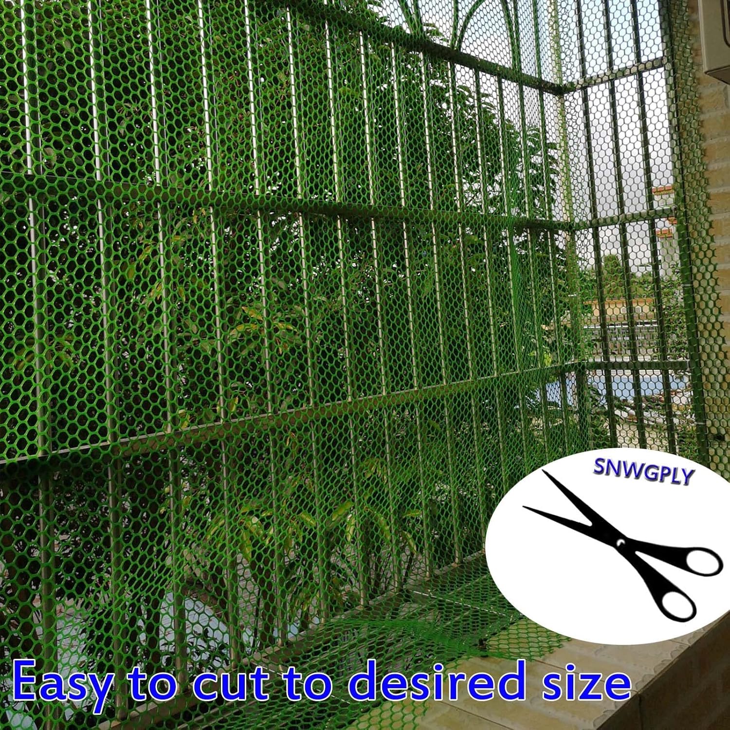 Picture of Pvc orange barricade netting (2' X 6') Same as Pic