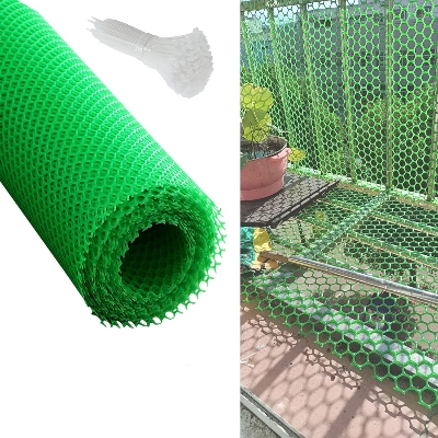 Picture of Pvc orange barricade netting (2' X 6') Same as Pic