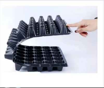Picture of Seed Tray 72 cells-Plant Seeds Grow Nursery Pots Tray Vegetable Plastic Nursery Tray Seedling Tray 50 Cell