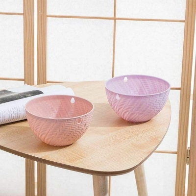 Picture of Hanging Flower Pots Balcony Durable Plastic Basket Planter 1 Pcs