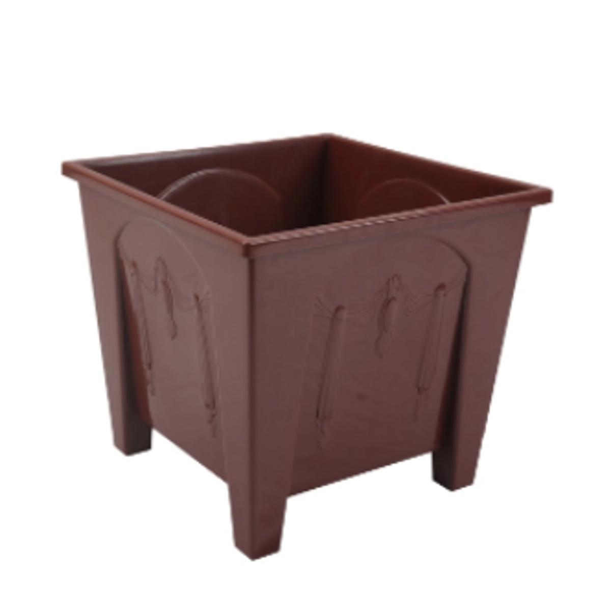 Picture of Bp 13 Inchi Square Tob 1Pcs colour Coffee,Plastic Flower pot