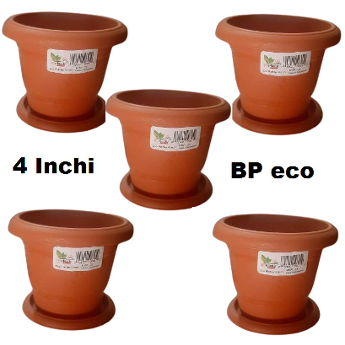 Picture of Bp Eco Planter 4 Inchi 5 Pcs With tary