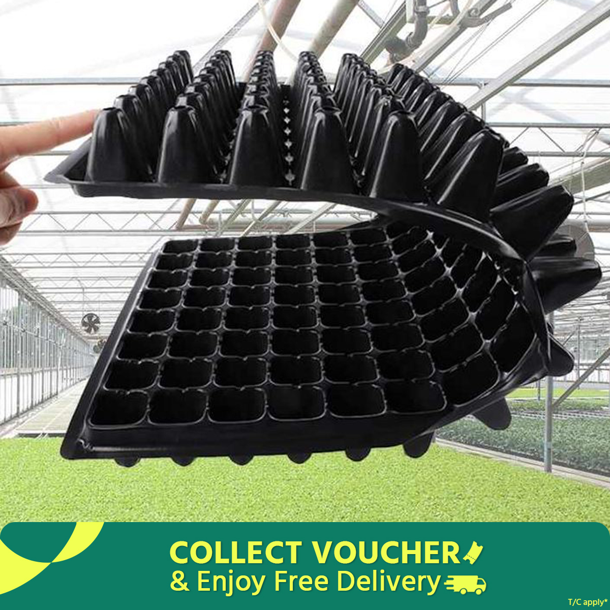 Picture of Seed Tray 105 cells-Plant Seeds Grow Nursery