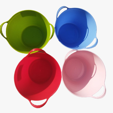 Picture of colorfull plastic bucket 8 pcs(4inchi)
