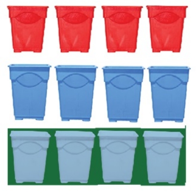 Picture of Thai Planters 2.5" (10 Pcs mix Colour)