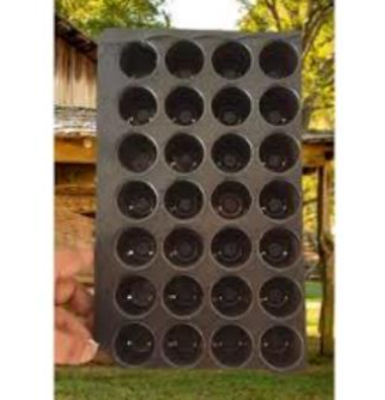 Picture of Seedling Tray 28 Cell/Hole (1.5\"X1.5\"X1.5\" Hole Size)