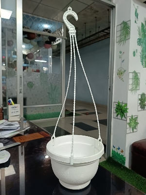 Picture of 7 inchi white flower pot 5Pcs