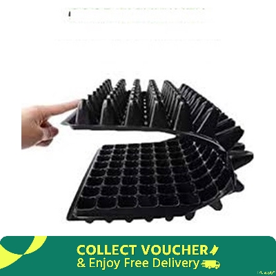 Picture of Seed Tray 128 cells-Plant Seeds Grow Nursery Pots Tray Vegetable Plastic Nursery Tray Seedling Tray 128 Cell