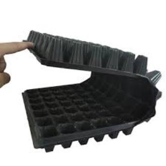 Picture of Seed Tray 128 cells-Plant Seeds Grow Nursery Pots Tray Vegetable Plastic Nursery Tray Seedling Tray 128 Cell