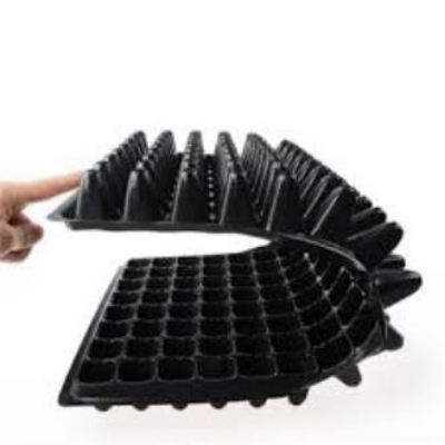 Picture of Seed Tray 128 cells-Plant Seeds Grow Nursery Pots Tray Vegetable Plastic Nursery Tray Seedling Tray 128 Cell