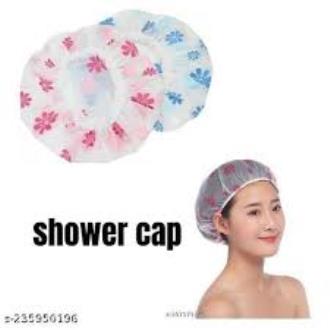 Picture of Waterproof Female Shower Cap/Women Shower Cap For Bath-3pcs