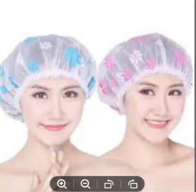 Picture of Waterproof Female Shower Cap/Women Shower Cap For Bath-3pcs