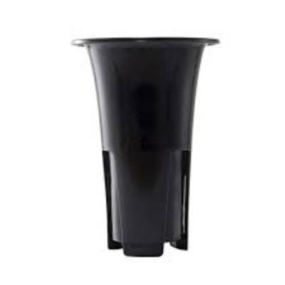 Picture of Orchid Nursery Pot-Home Garden Plastic Tall Black Herb Flower Planter 1pcs